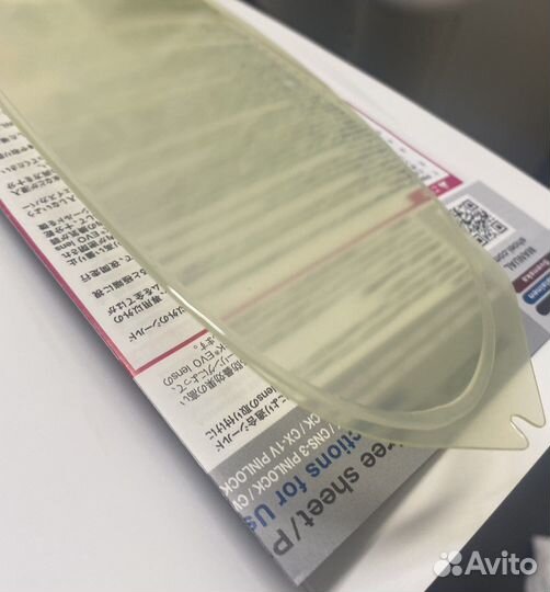 Пинлок на шлем shoei pinlock