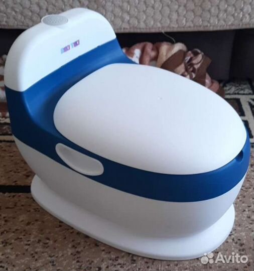 Музыкальный горшок унитаз детский