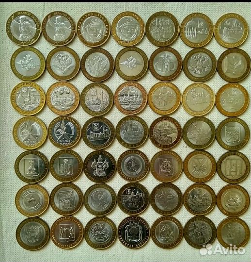 Юбилейные монеты биметалл