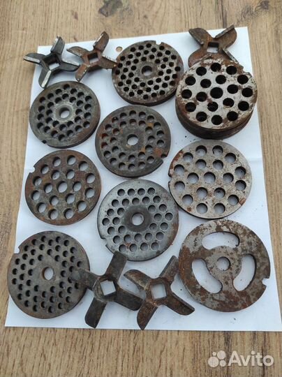 Решётка и нож для мясорубки пр-во СССР