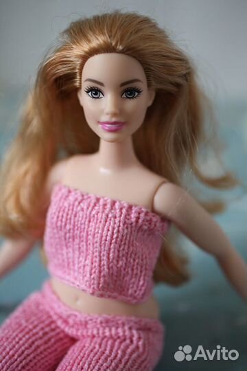Барби пышка с набором одежды