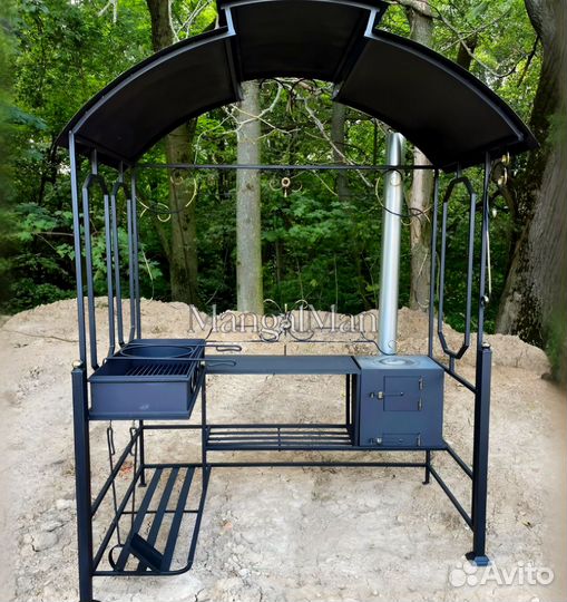 Мангалы с крышей