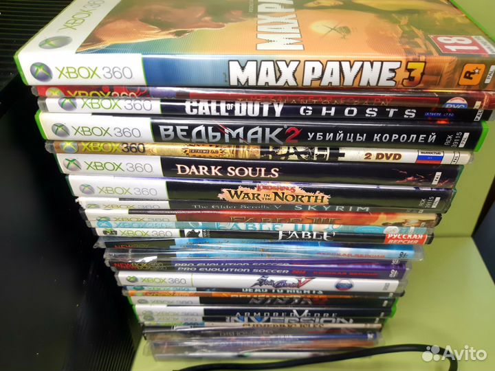 Xbox 360 slim freeboot + 160 Игр