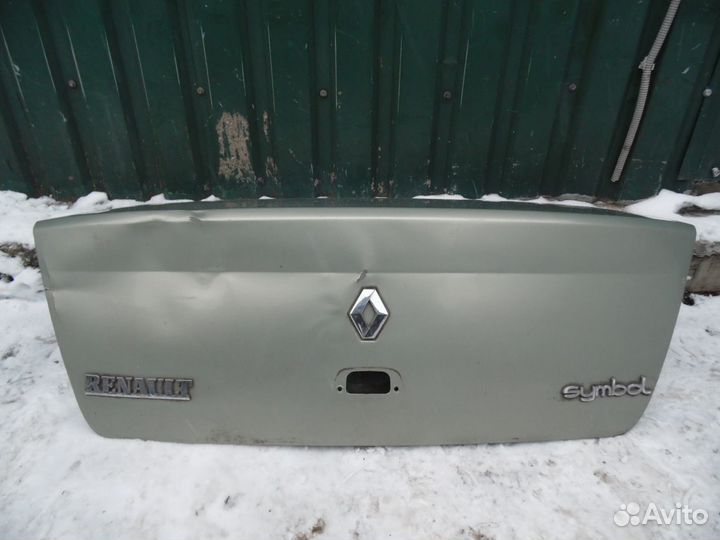 Крышка багажника Рено Симбол 1
