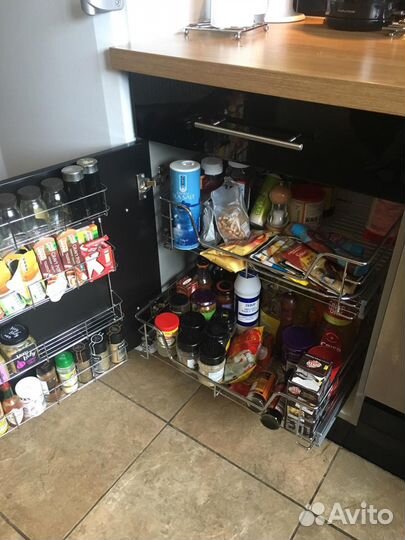 Корзины для модуля 600 мм с направляющими IKEA