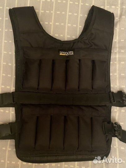Жилет-утяжелитель 12кг новый
