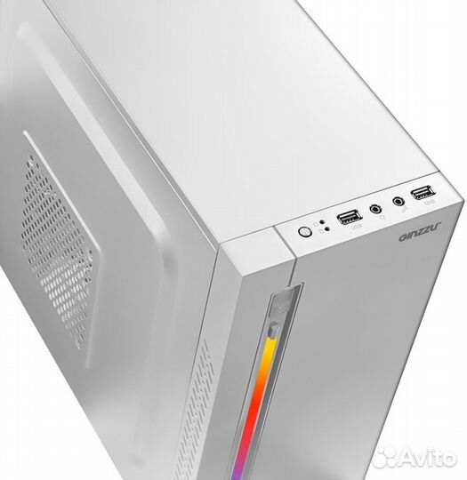 Корпус Ginzzu D380 White