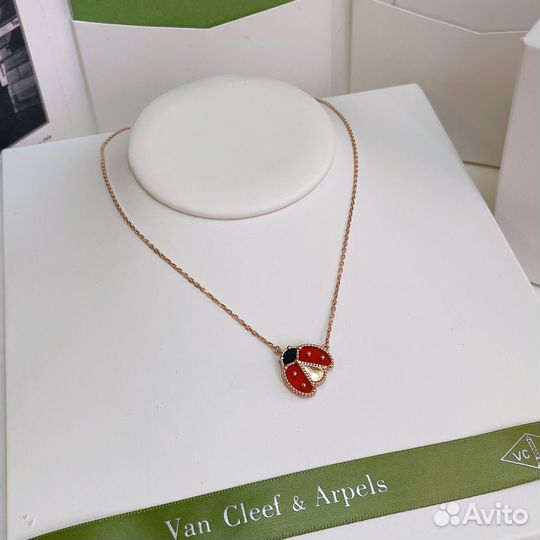 Van cleef колье из золота 750 пробы