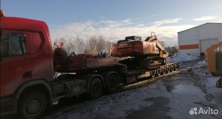 Грузоперевозки негабарита попутный трал