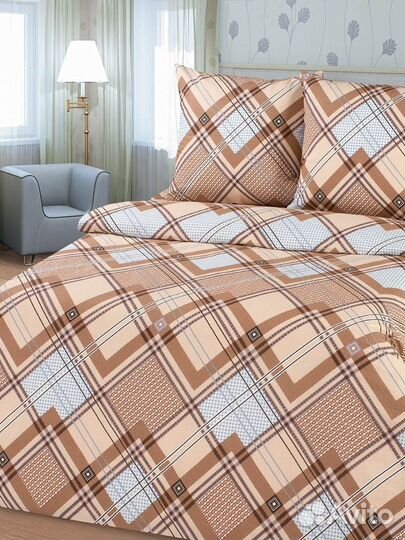 Комплект постельного белья Бязь - евро