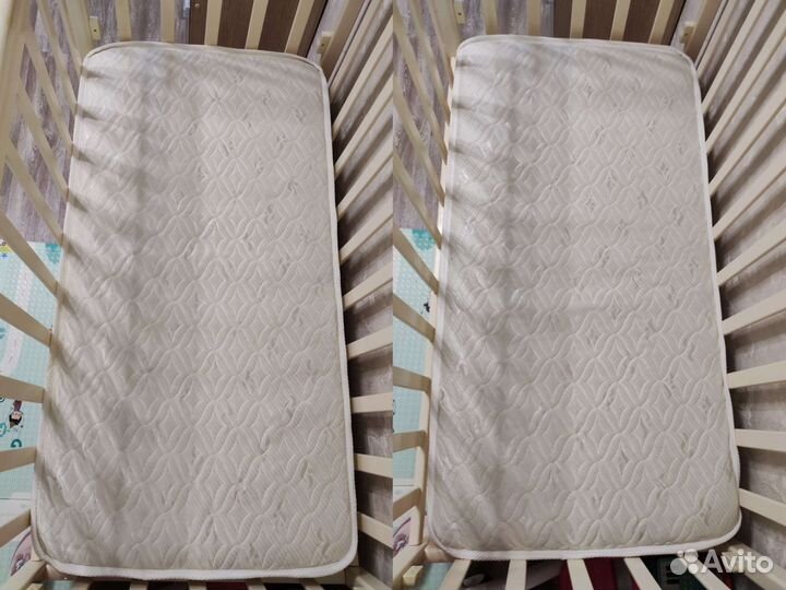 Кровать детская с маятником и ящиком