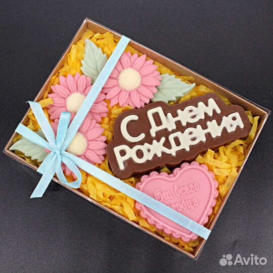 Подарок на День Рождения. Шоколадные букеты