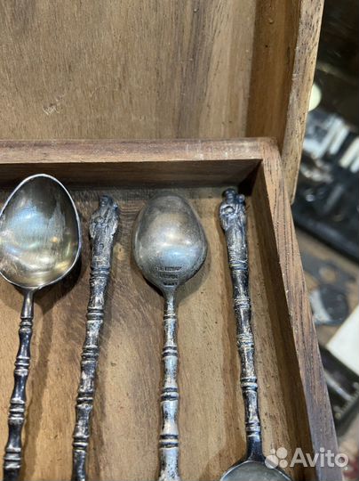 Набор серебряных фигурных ложек, Вьетнам СССР