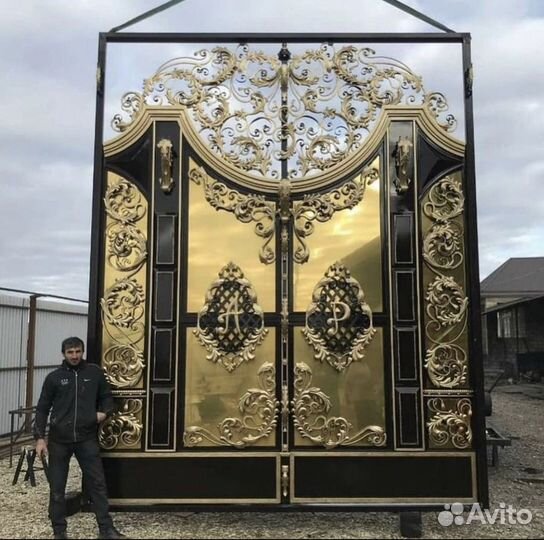 Кованые ворота