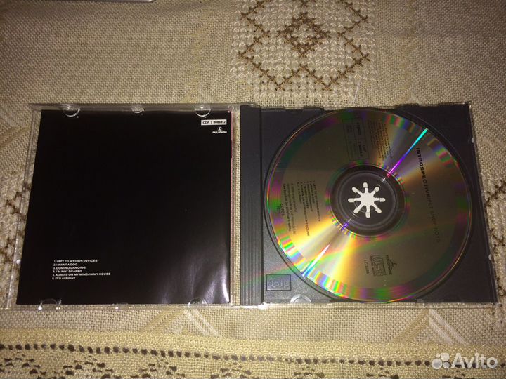 CD. Pet shop boys. Introspective. W. Germany. CDP
