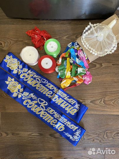 Аксессуары для свадьбы новые