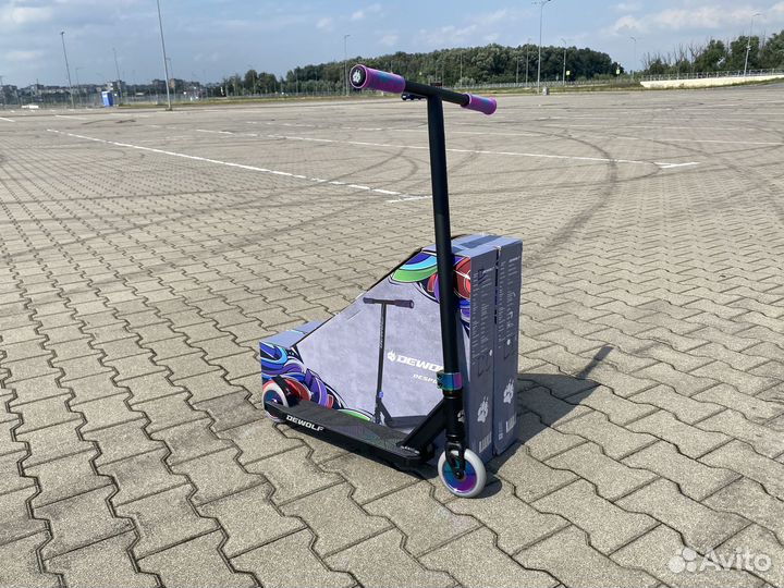 Самокат трюковой rush action,prime street PCE