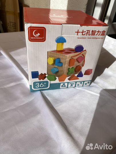 Кубики деревянные