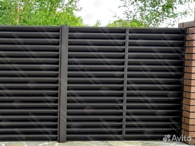 Забор-жалюзи