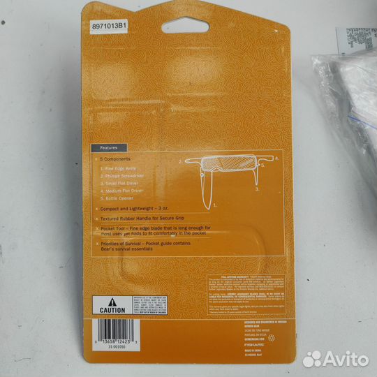 Складной нож Gerber Bear Grylls Pocket Tool