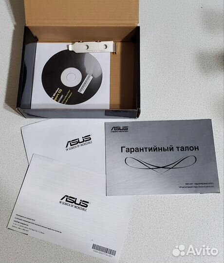 Wi-Fi адаптер + Bluetooth (asus PCE-AC58BT)