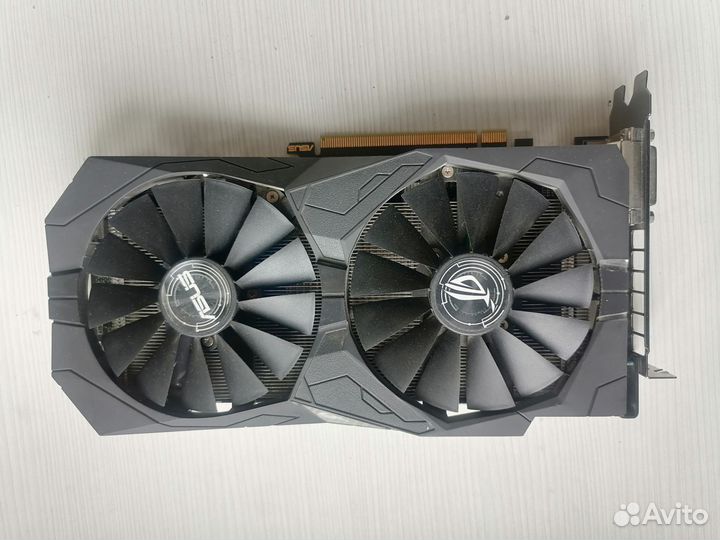 Видеокарта Asus Strix Radeon RX570 4gb