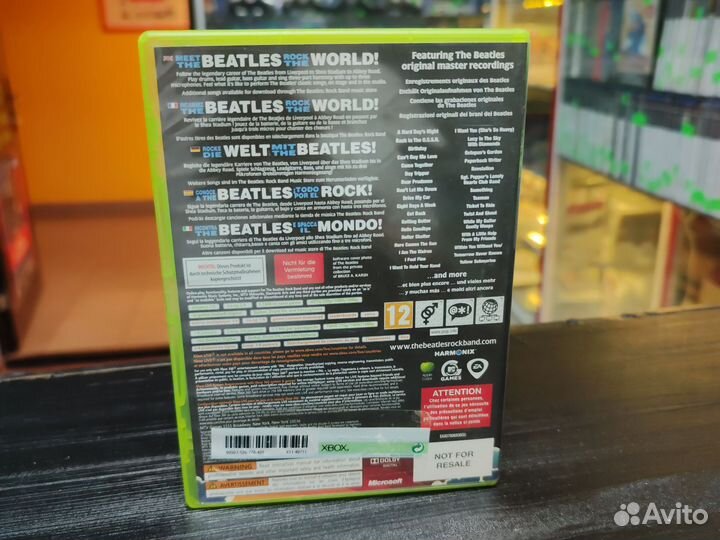 The beatles rockband Xbox 360