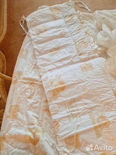 Бортики для детской кроватки