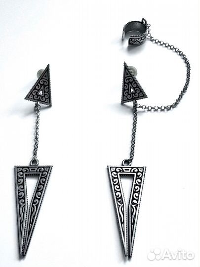 Серьги серебрянные (Армения)