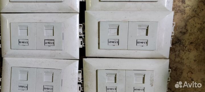 UTP розетки б/у