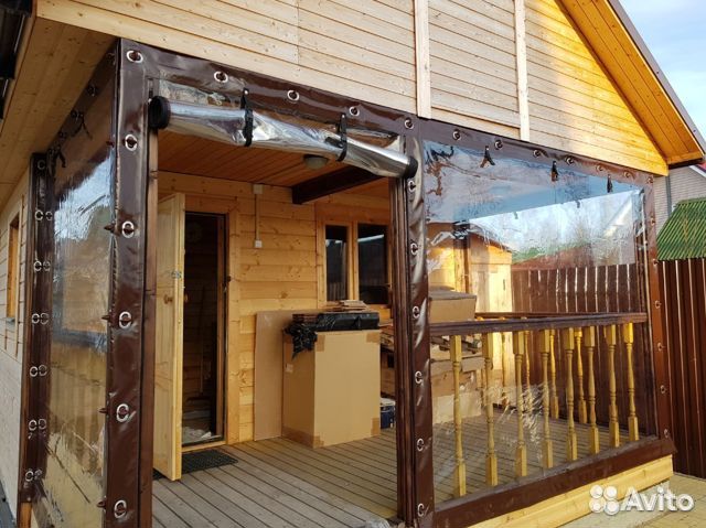 Мягкие окна для террас