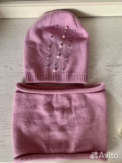 Шапка для девочки повязка весна