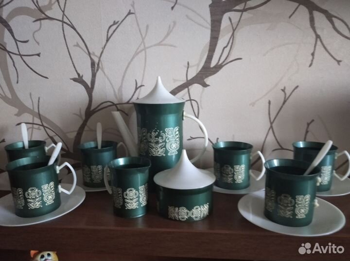 Кукольный игрушечный сервиз СССР