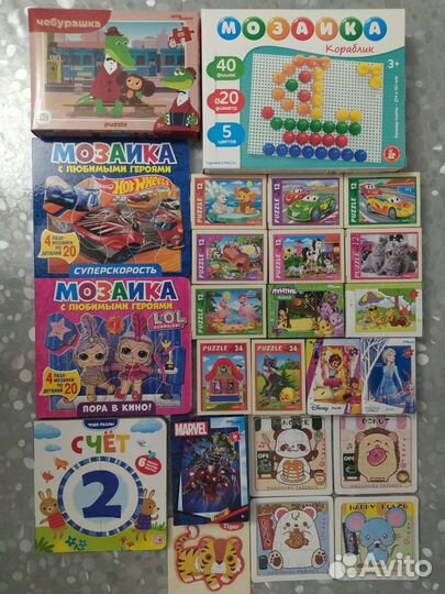 Новые Пазлы, магнитный театр Сказки