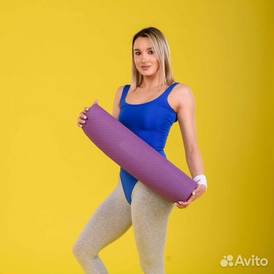 Коврик для йоги и фитнеса Profi-Fit в ассортименте