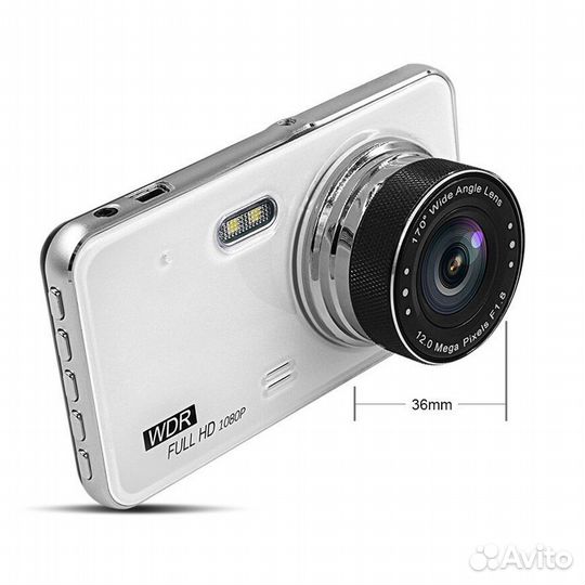 Видеорегистратор с задней камерой с разметкой TDS