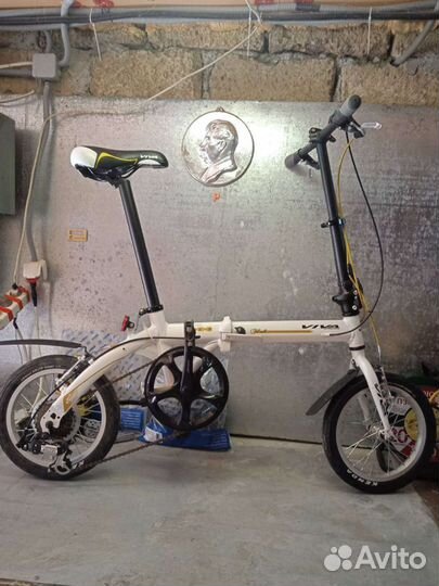 Велосипед viva FD A8 алюминиевый складной (новый)