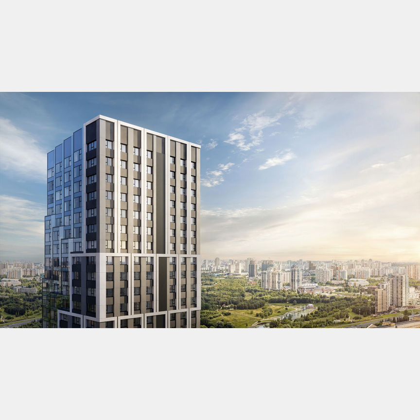 3-к. квартира, 55,8 м², 31/31 эт.