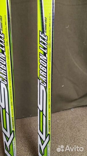 Лыжи беговые fischer carbonlite