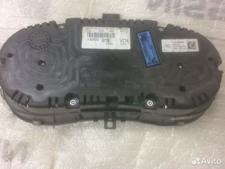 Приборная панель Skoda Fabia 2007-15 1.4 16V cggb