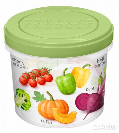 Банка 0,7л asti с завинчивающейся крышкой с декоро