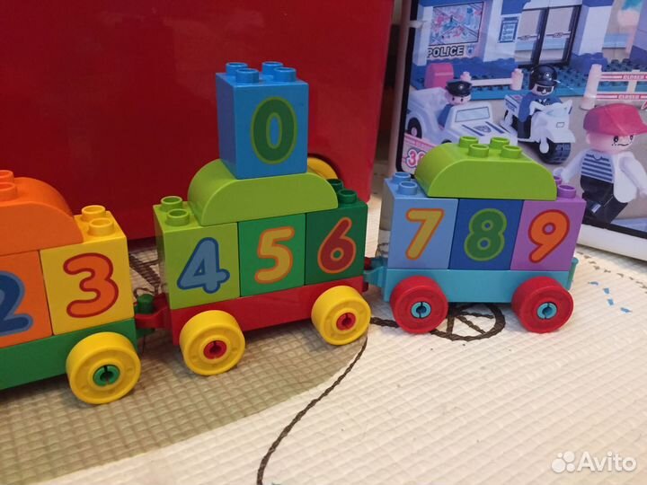 Lego duplo поезд лего дупло