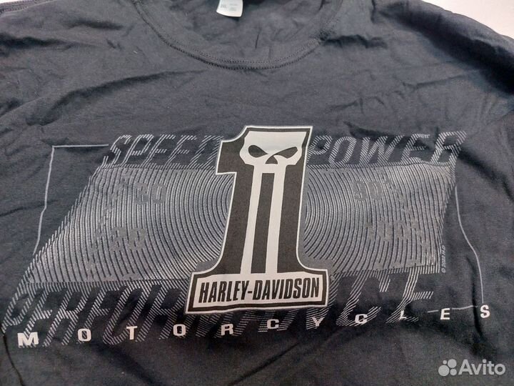 Harley davidson лонгслив xxl