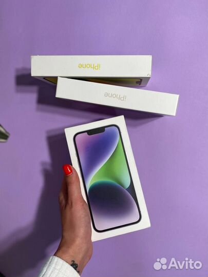 Смартфон Apple iPhone 14 128GB Dual sim (Фиолетов