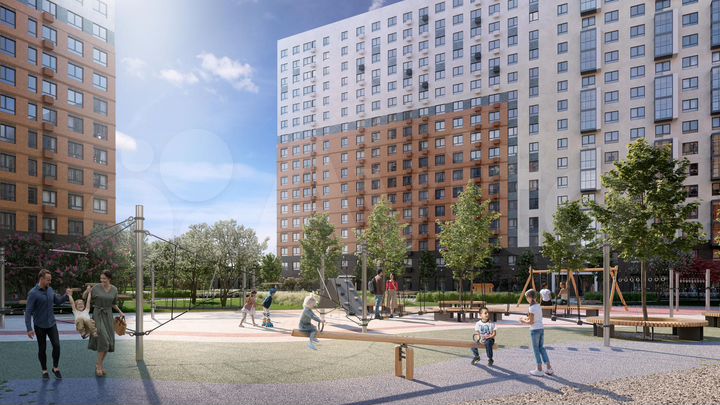 4-к. квартира, 68,2 м², 9/17 эт.