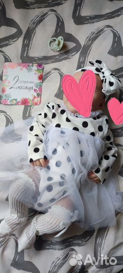 Платье боди для девочки