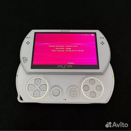 Sony PSP GO N-1008 64Gb Прошитая