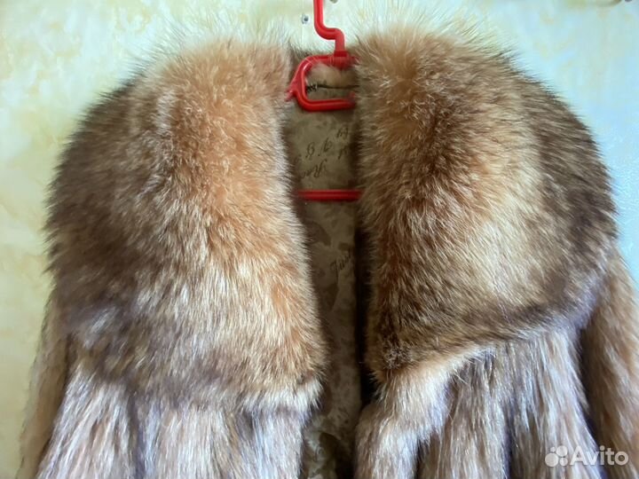 Шуба из енота