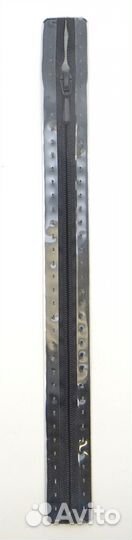 Молнии пластиковые, полупотайные, Цвет: 001 50см