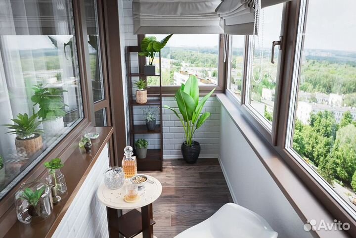 Остекление лоджий и балконов